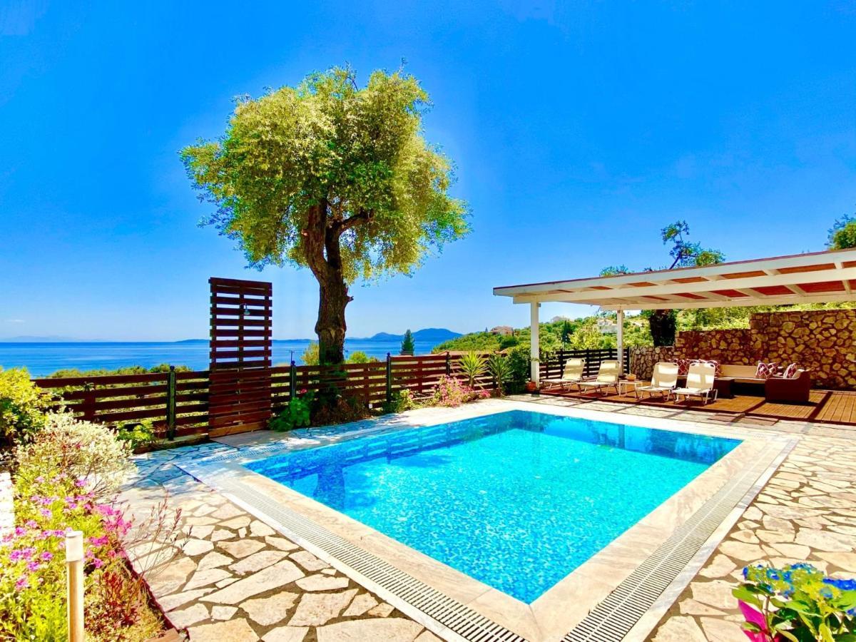 Villa Barbati Dream With Private Pool By Dadovillas Pyrgi  Exterior photo