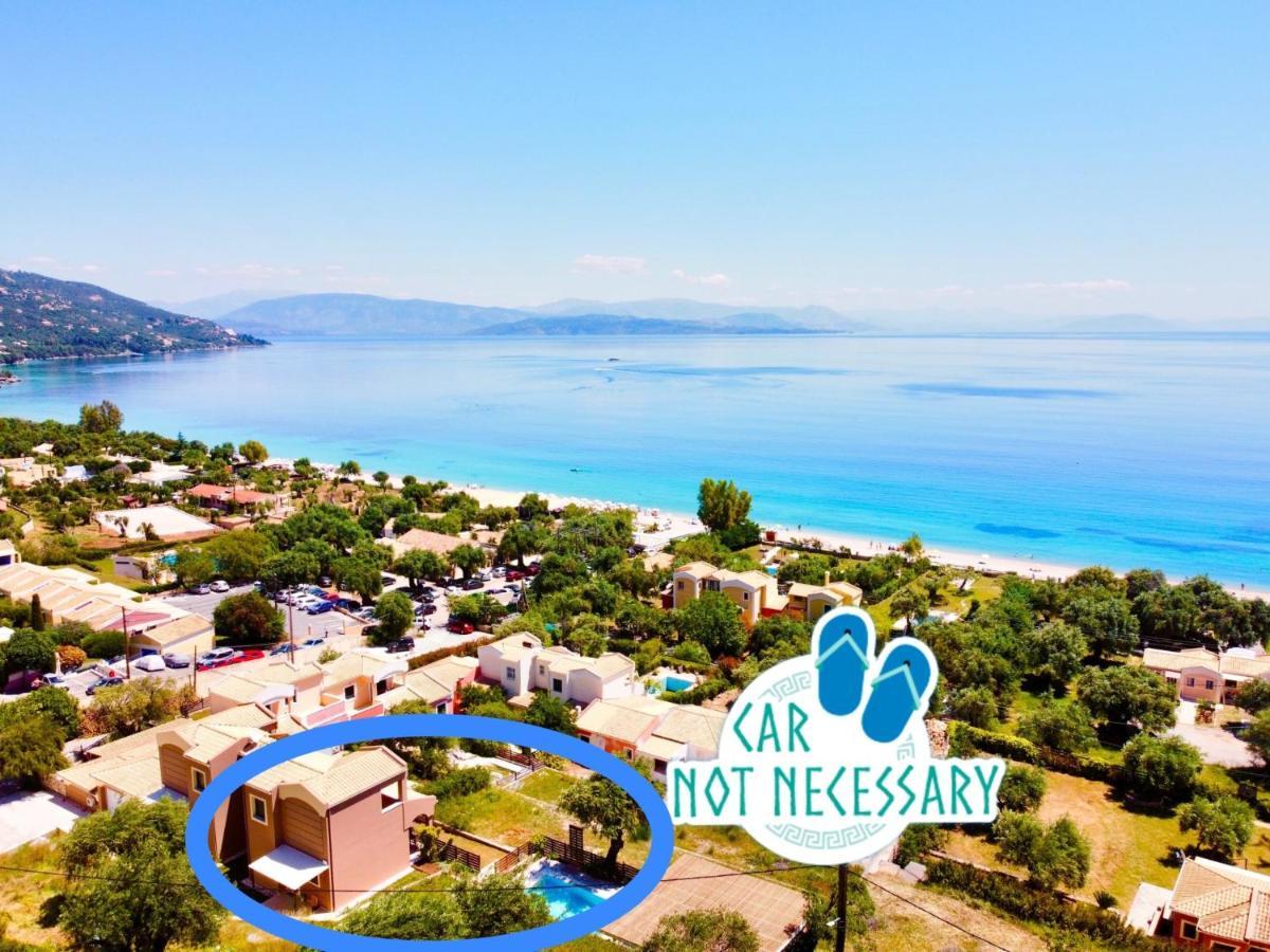 Villa Barbati Dream With Private Pool By Dadovillas Pyrgi  Exterior photo