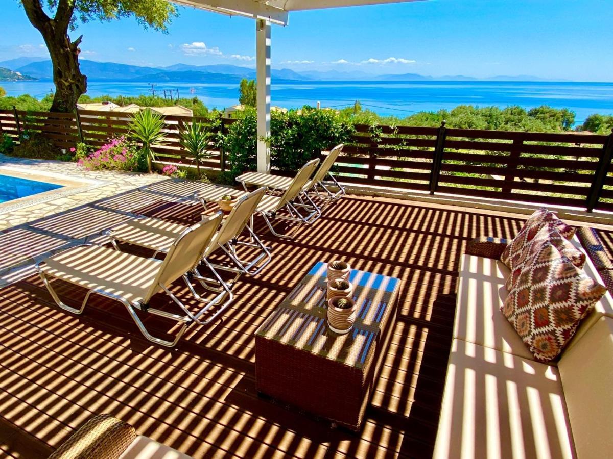 Villa Barbati Dream With Private Pool By Dadovillas Pyrgi  Exterior photo